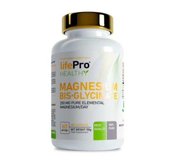 Life Pro Bisglicinato De Magnesio 120 Caps